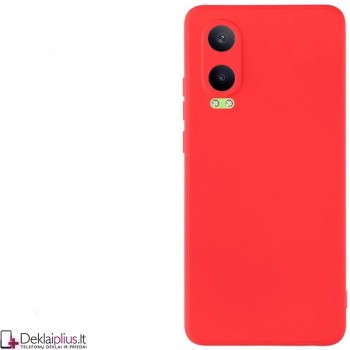 Liquid Air guminis raudonas dėklas - su kameros apsauga (Oneplus Nord Ce4 Lite)